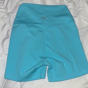 Vibrant Women's Athletic Shorts in Blue